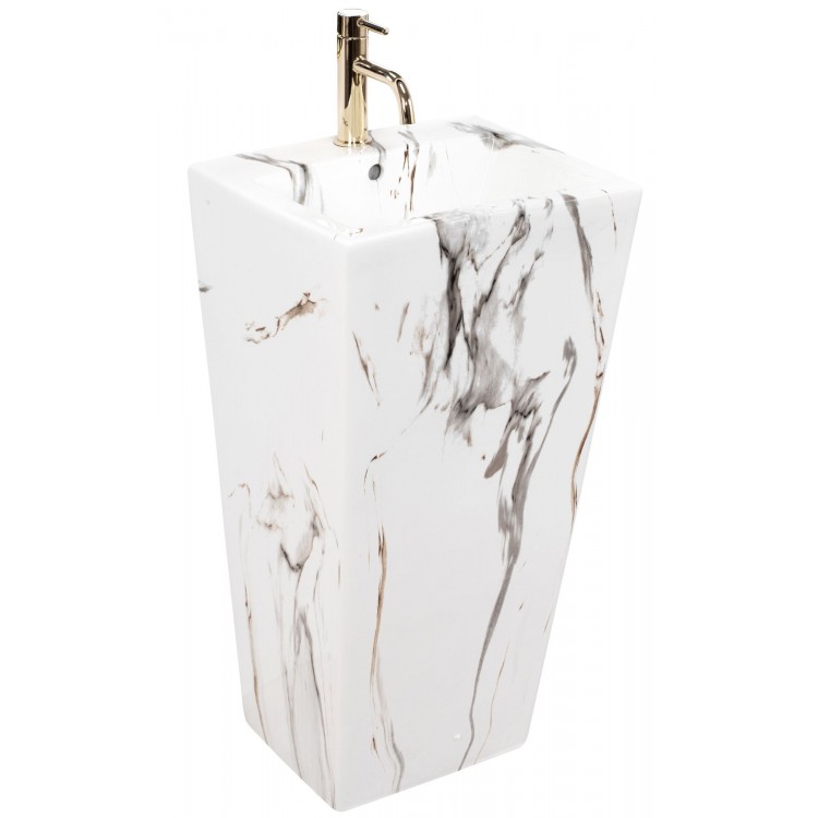 Умывальник отдельностоящий Rea Daria Marble